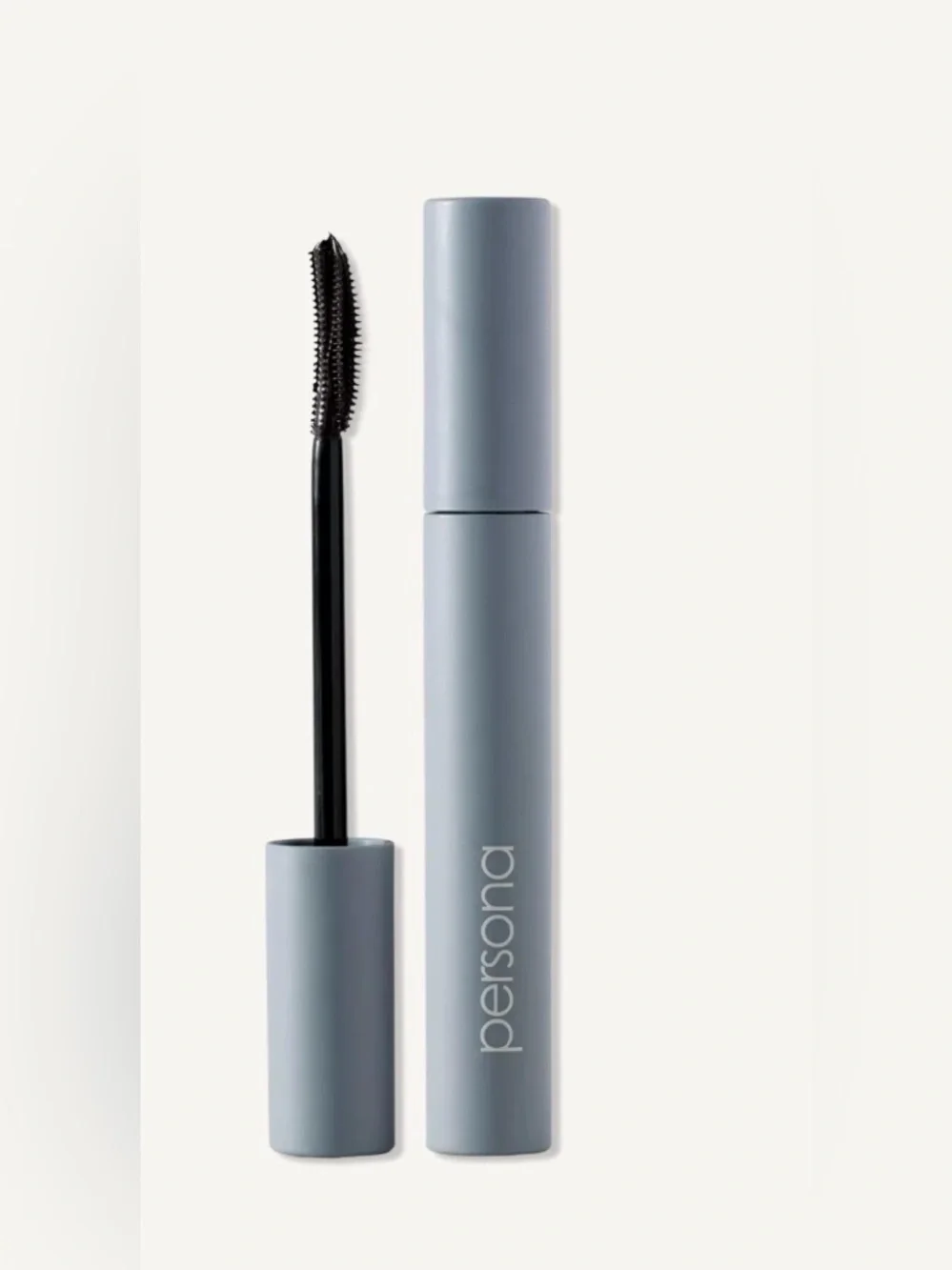 Persona Volumizing Tubing Mascara in Black with Matte Gray Tube